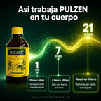 Pulzen - un jarabe natural para la tos y para ayudar a respirar mejor, hecho a base de plantas.